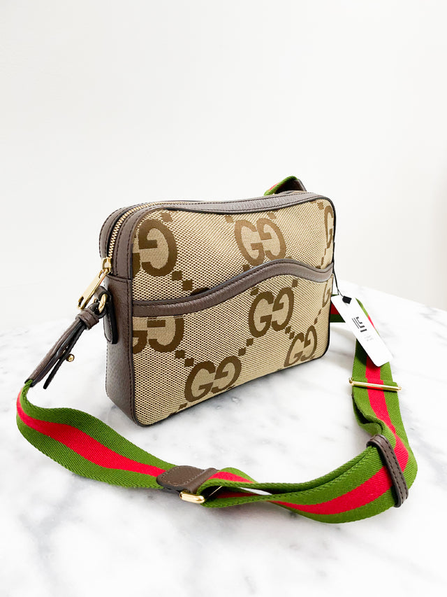 Bolsa Gucci GG Jumbo Web Monograma