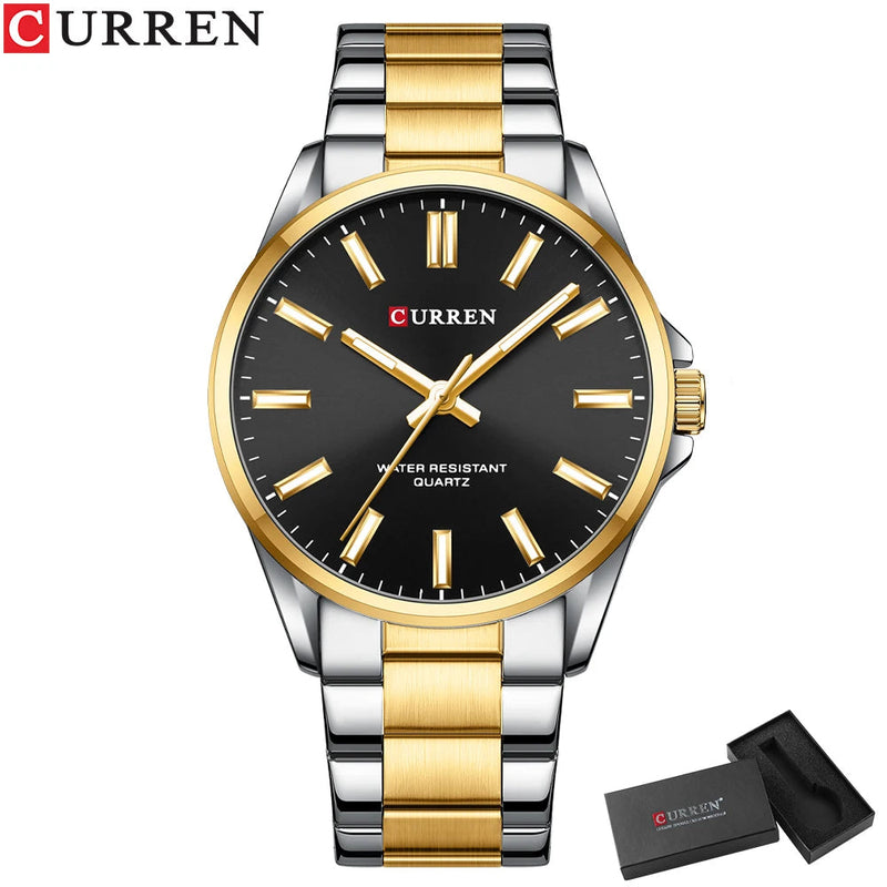 Relógio Curren Masculino Luxuoso Original - Classic Mepy