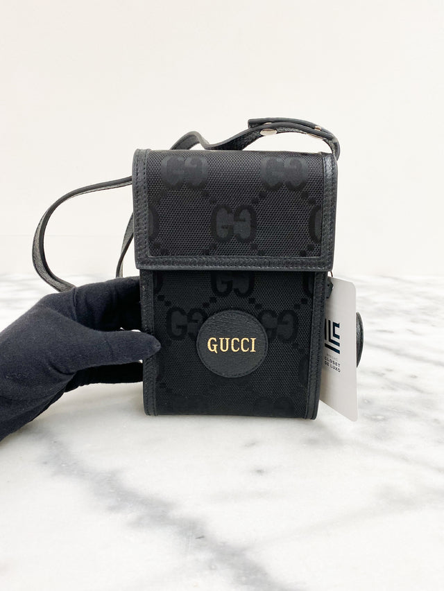 Bolsa Gucci Off The Grid Preta Monograma