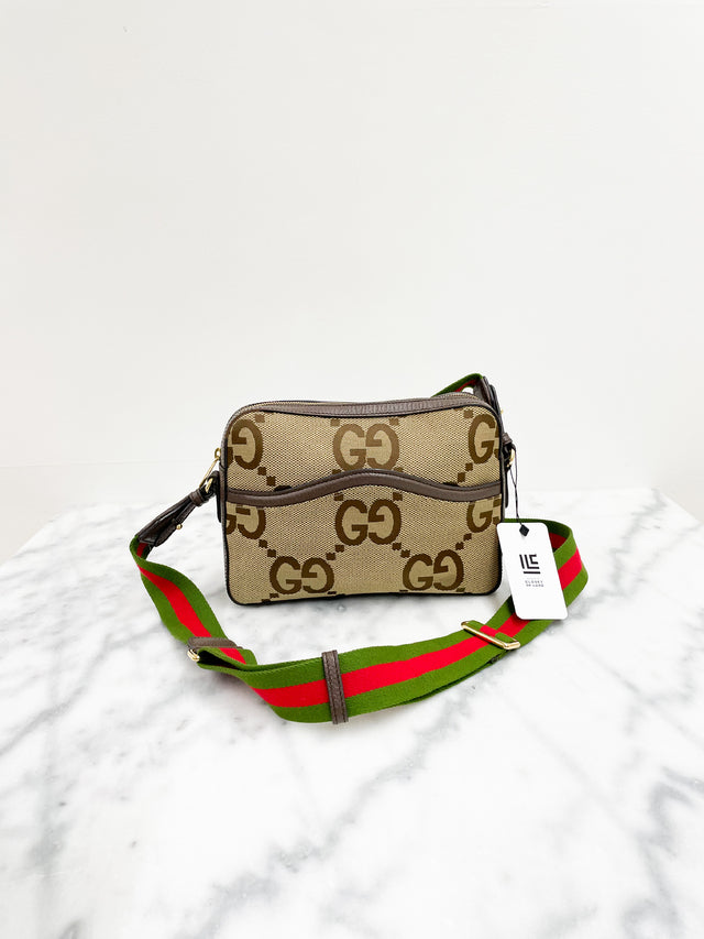 Bolsa Gucci GG Jumbo Web Monograma