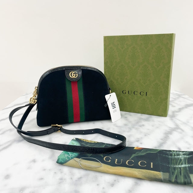 Bolsa Gucci Ophidia GG Preta