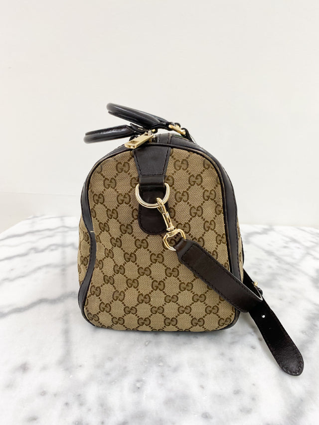 Bolsa Gucci Boston WEB Monograma