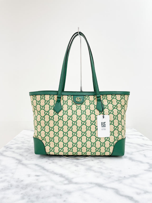 Bolsa Gucci Ophidia GG Palha Monograma