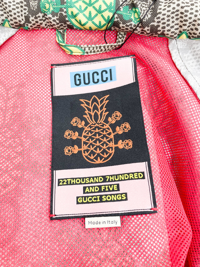 Jaqueta Gucci Monograma Pineapple Tam.G