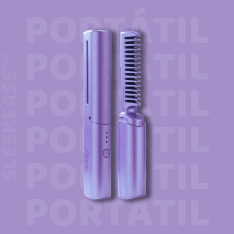 StraightHair ™ Pente Alisador de Cabelo Sem Fio: Liberdade de Estilo em Qualquer Lugar a Qualquer Hora!