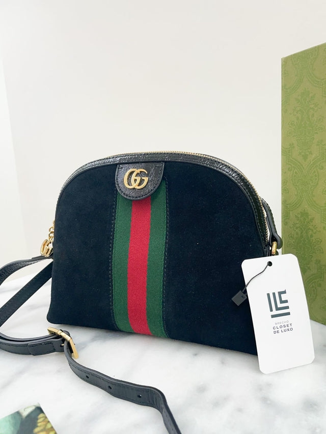 Bolsa Gucci Ophidia GG Preta