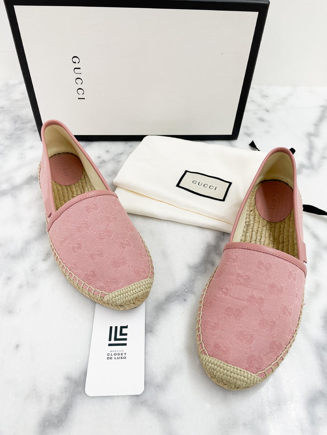 Espadrille Gucci Rosa 37/38BR