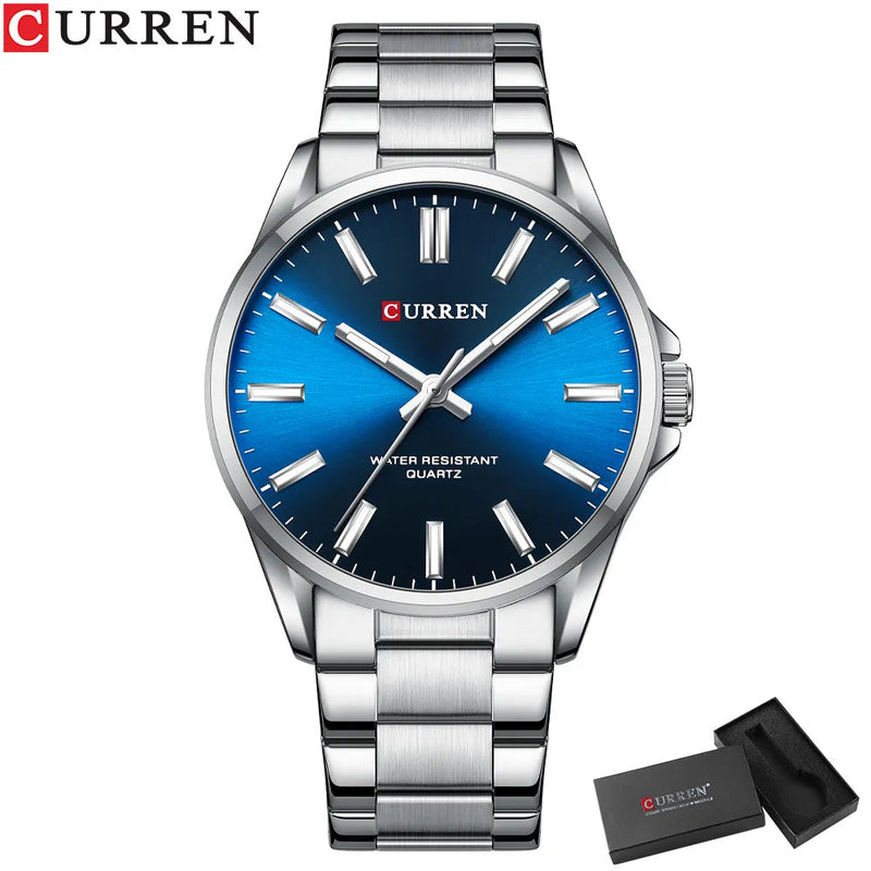 Relógio Curren Masculino Luxuoso Original - Classic Mepy