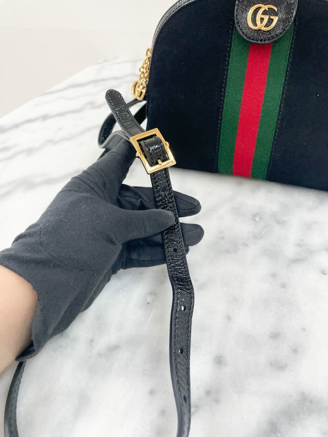 Bolsa Gucci Ophidia GG Preta