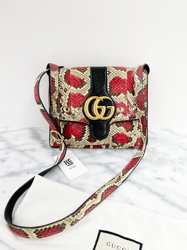 Bolsa Gucci Arli GG Píton Printed