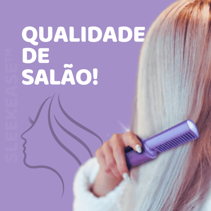 StraightHair ™ Pente Alisador de Cabelo Sem Fio: Liberdade de Estilo em Qualquer Lugar a Qualquer Hora!