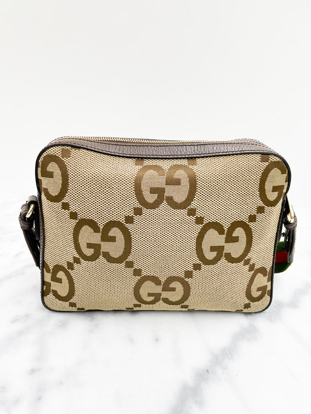 Bolsa Gucci GG Jumbo Web Monograma