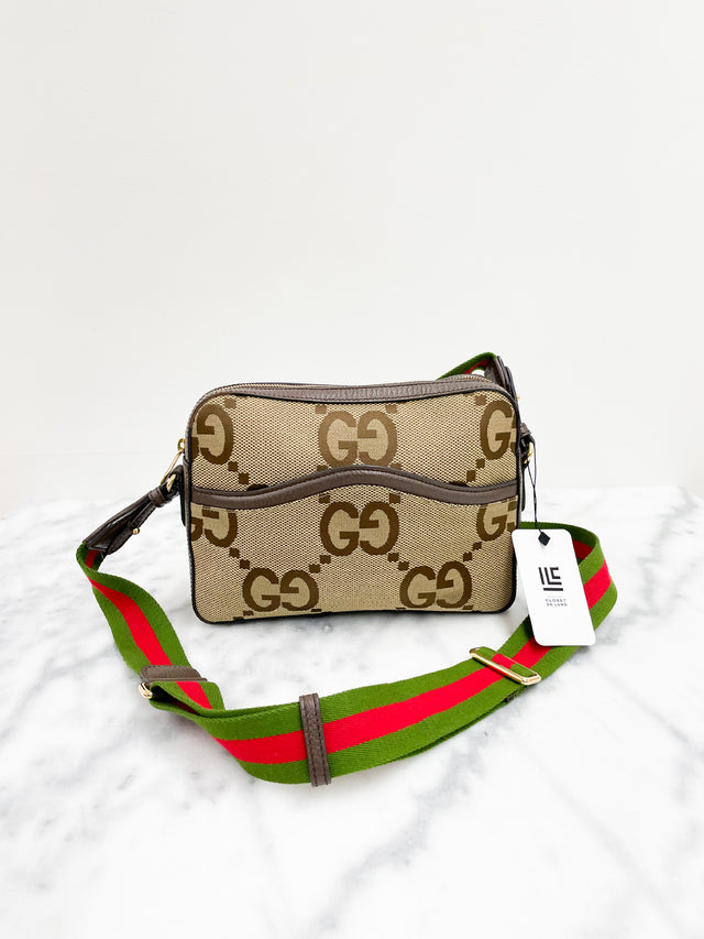 Bolsa Gucci GG Jumbo Web Monograma