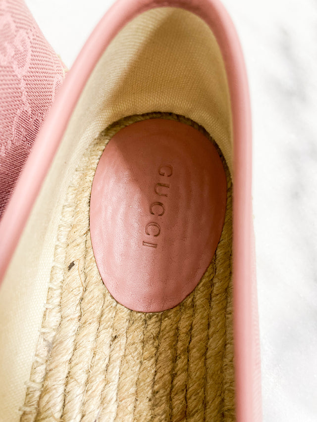 Espadrille Gucci Rosa 37/38BR