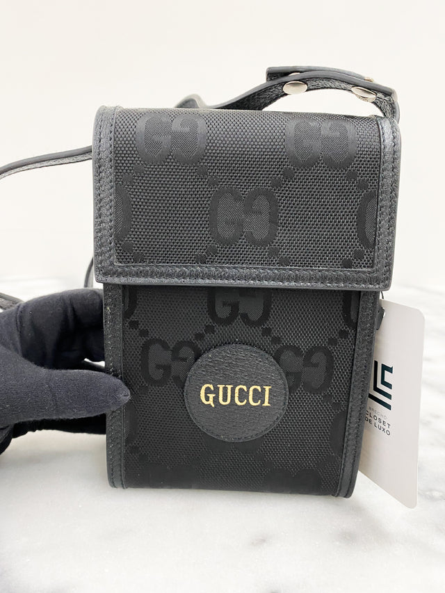 Bolsa Gucci Off The Grid Preta Monograma