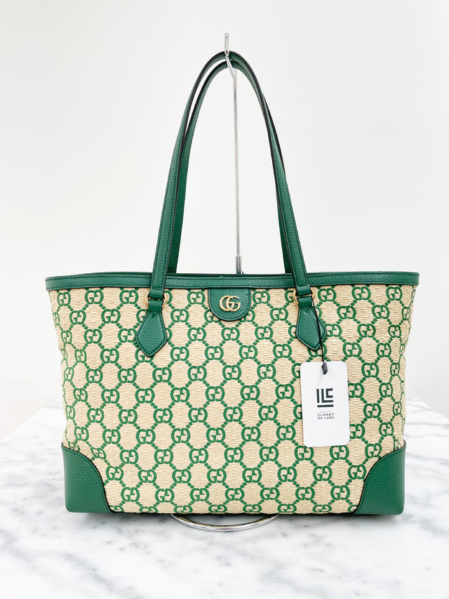 Bolsa Gucci Ophidia GG Palha Monograma