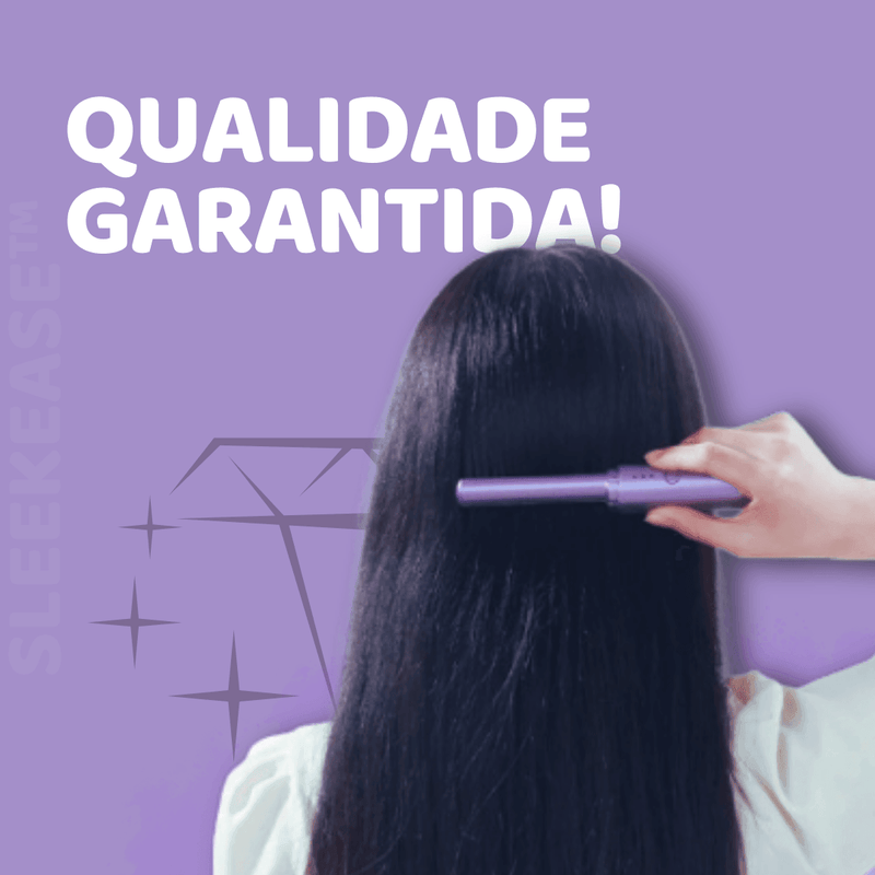 StraightHair ™ Pente Alisador de Cabelo Sem Fio: Liberdade de Estilo em Qualquer Lugar a Qualquer Hora!