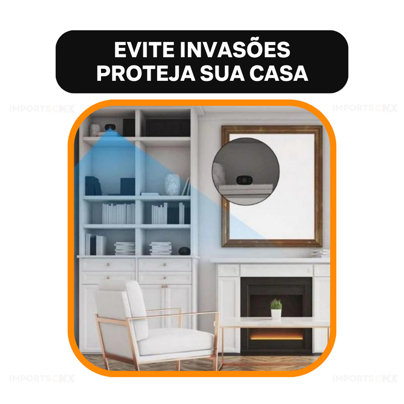 Mini Câmera Espiã Profissional 4K + Brinde , oferta limitada!