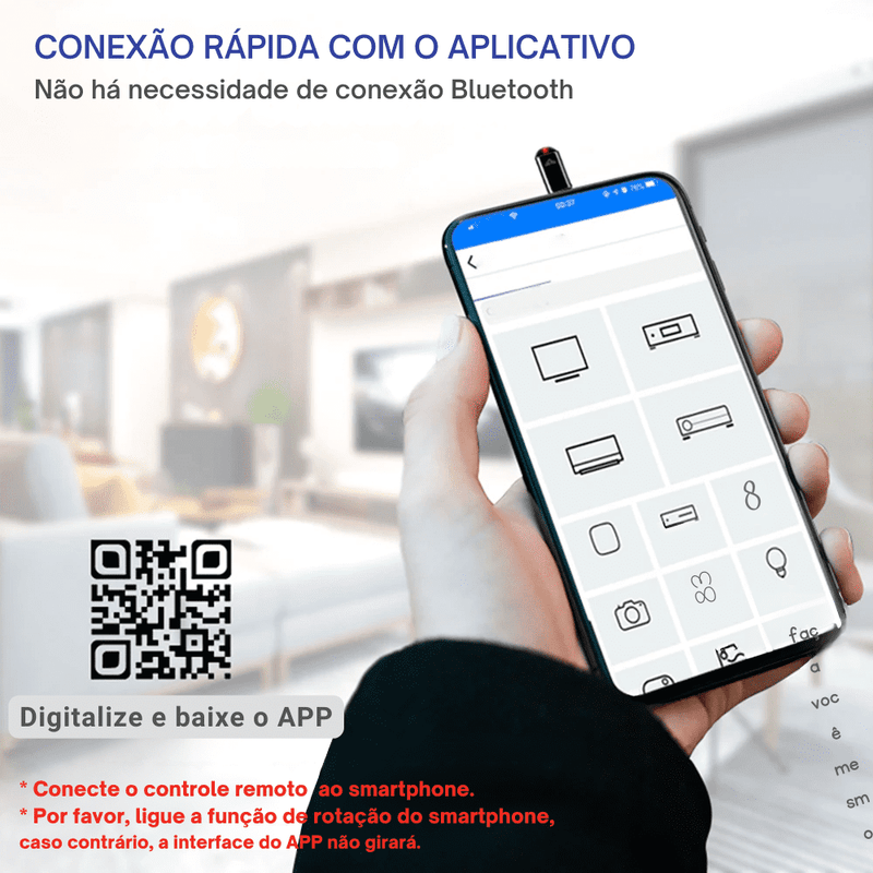 "Controle Remoto Universal: Domine Seu Mundo Digital! [BRINDE EXCLUSIVO]"