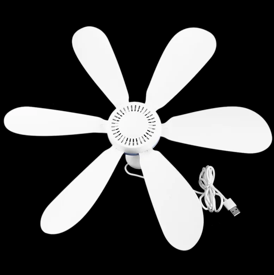 Ventilador de Teto Portátil TurboForce [ULTRA POTENTE]