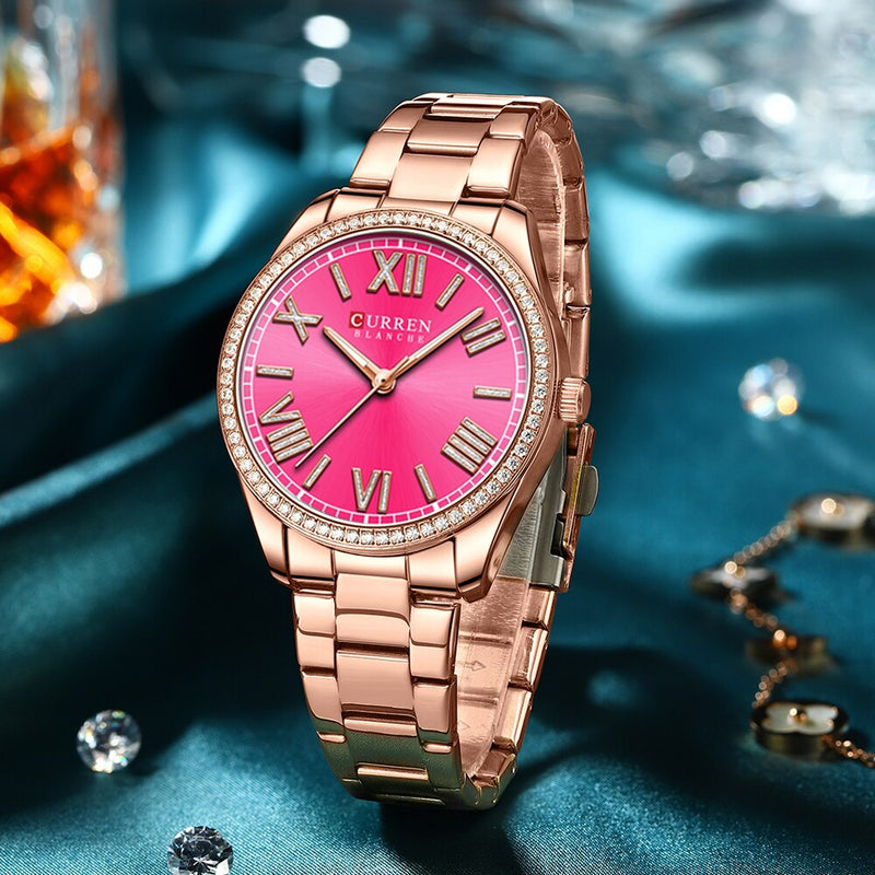 Relógio Curren Feminino Original - Tempus Elegance