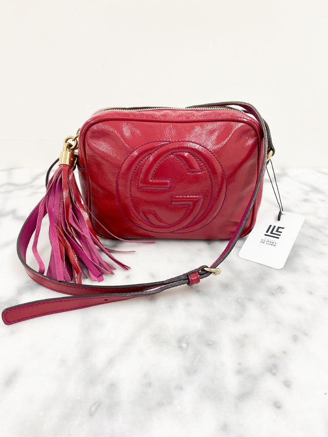 Bolsa Gucci Soho Disco Rosa