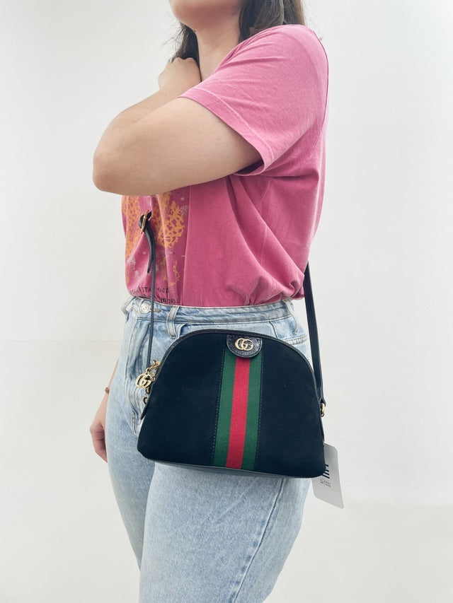 Bolsa Gucci Ophidia GG Preta