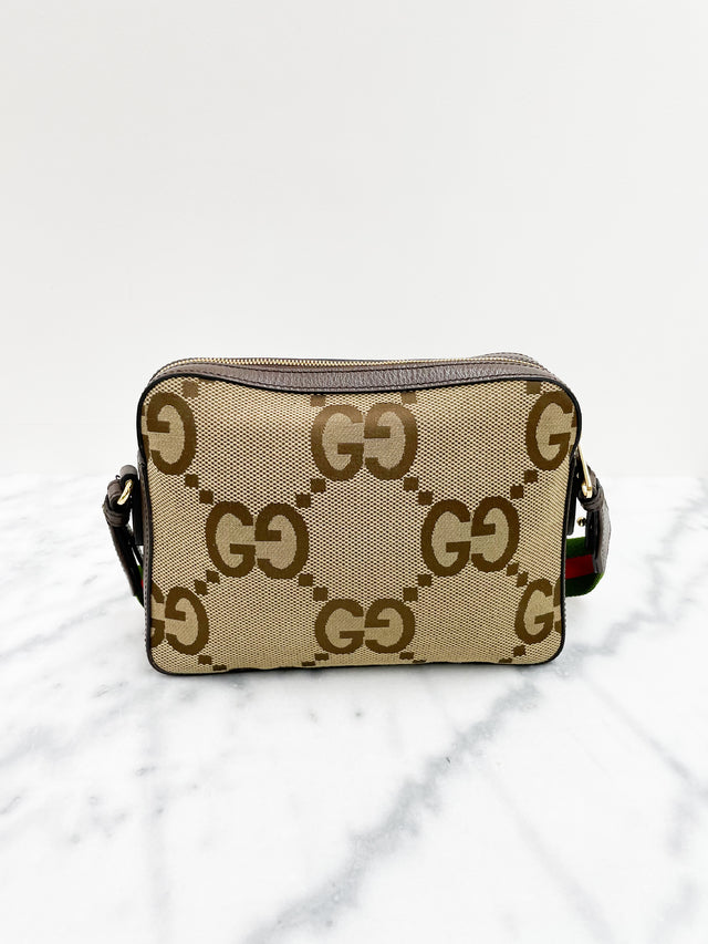 Bolsa Gucci GG Jumbo Web Monograma