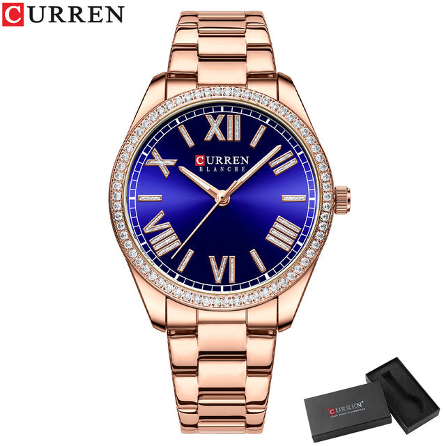 Relógio Curren Feminino Original - Tempus Elegance