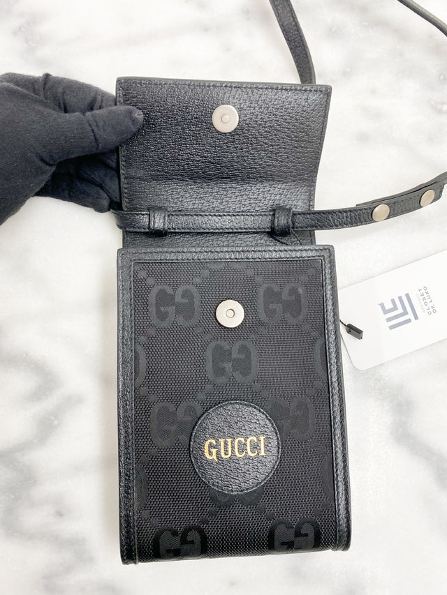 Bolsa Gucci Off The Grid Preta Monograma