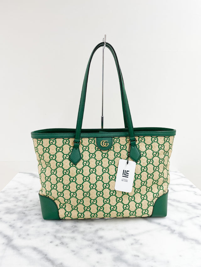 Bolsa Gucci Ophidia GG Palha Monograma