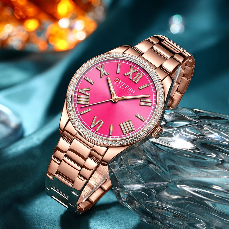 Relógio Curren Feminino Original - Tempus Elegance