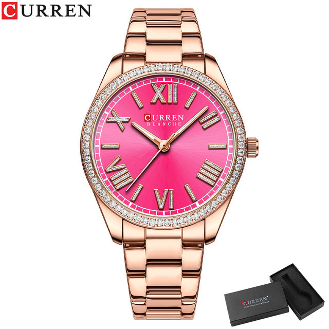 Relógio Curren Feminino Original - Tempus Elegance