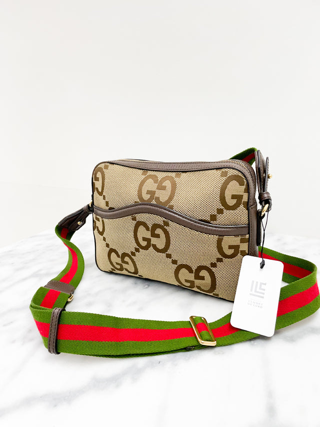 Bolsa Gucci GG Jumbo Web Monograma