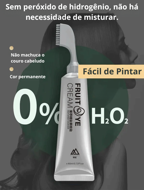 Tinta de Cabelo Vegetal NaturiColor + Escovinha Brinde