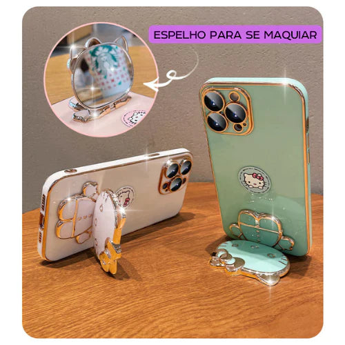 Case Hello Kitty™ Capa Espelhada para Celular