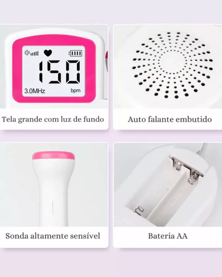 Life Fetal CNX™ - Monitora os batimentos cardíacos do bebê